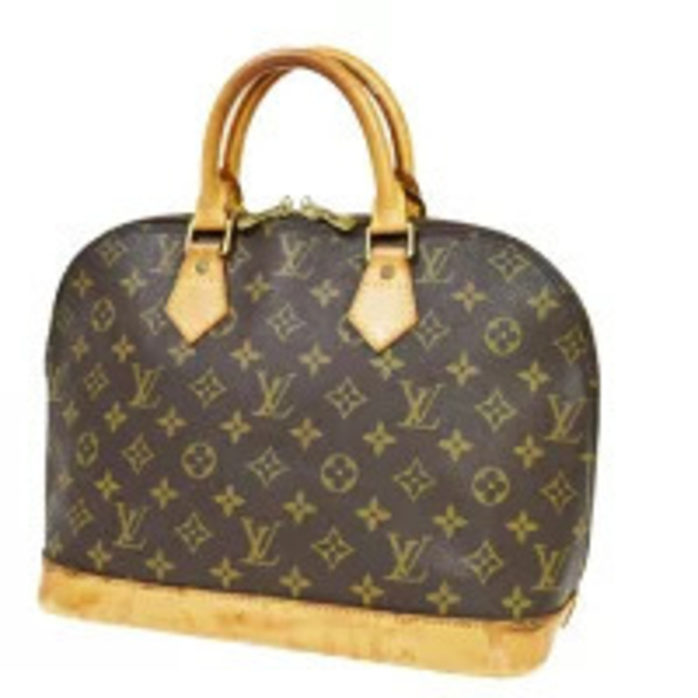 Louis Vuitton Alma Handbag Monogram Leather